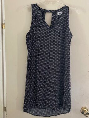Sleeveless Black Floral Shift Dress